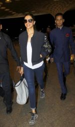 Deepika Padukone at Airport on 8th July 2016